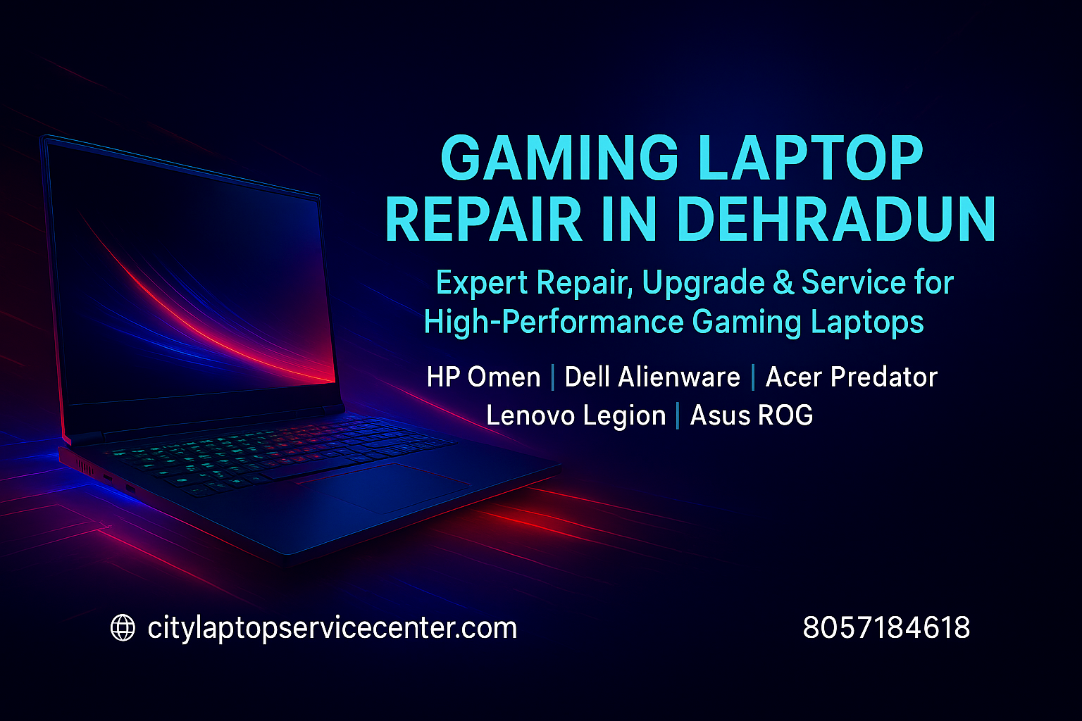 Gaming Laptop Repair Expert in Dehradun